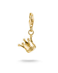 Gold-Plated Crown Charm