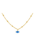 9CT GOLD ISLA EVIL EYE NECKLACE