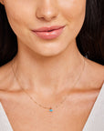 9CT GOLD ISLA EVIL EYE NECKLACE