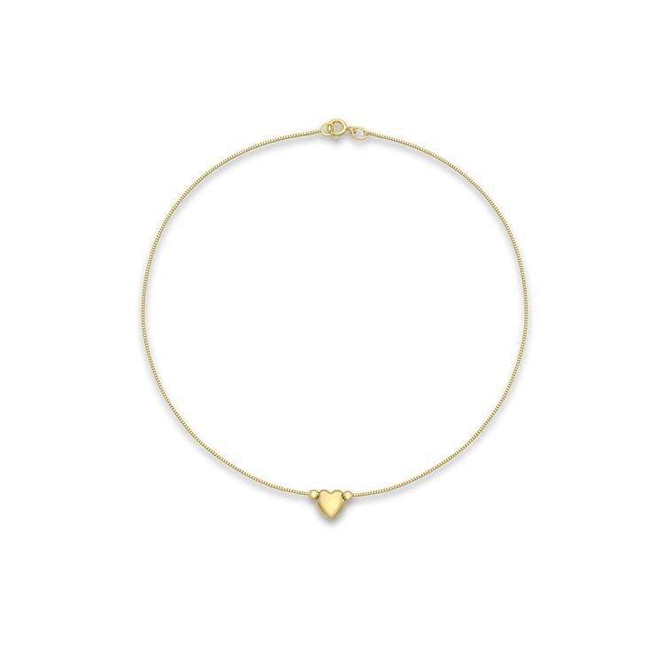 9CT LOVER ANKLET  ♡