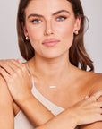 9CT LIZ HOOP EARRINGS