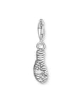 THOMAS SABO Charm Pendant Flip Flop with Colourful Stones Silver