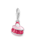 THOMAS SABO Charm Pendant Pink Raspberry Macaron