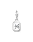 THOMAS SABO Charm Pendant Pisces Zodiac Sign Silver