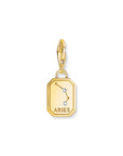 THOMAS SABO Charm Pendant Aries Zodiac Sign Gold