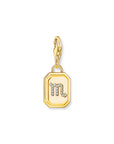 THOMAS SABO Charm Pendant Scorpio Zodiac Sign Gold