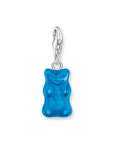 THOMAS SABO Charm pendant goldbears in blue