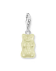 THOMAS SABO Charm pendant goldbears in white
