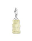 THOMAS SABO Charm pendant goldbears in white