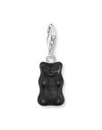 THOMAS SABO Charm pendant Goldbear in black