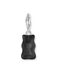 THOMAS SABO Charm pendant Goldbear in black