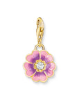 THOMAS SABO Violet Flower Gold Charm