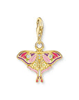 THOMAS SABO Moth Colourful Gold Charm
