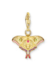 THOMAS SABO Moth Colourful Gold Charm