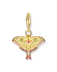 THOMAS SABO Moth Colourful Gold Charm