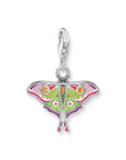 THOMAS SABO Moth Colourful Silver Charm