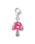 THOMAS SABO Colourful Mushroom Silver Charm