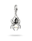 THOMAS SABO Charm Pendant Spider with Pearl