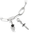 THOMAS SABO Charm Pendant True Romance Black Rose
