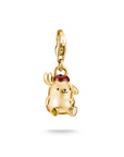 Hello Kitty Pompompurin Charm, Gold-Plated