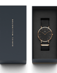 Daniel Wellington Classic 40 Cornwall Rose Gold & Black Watch