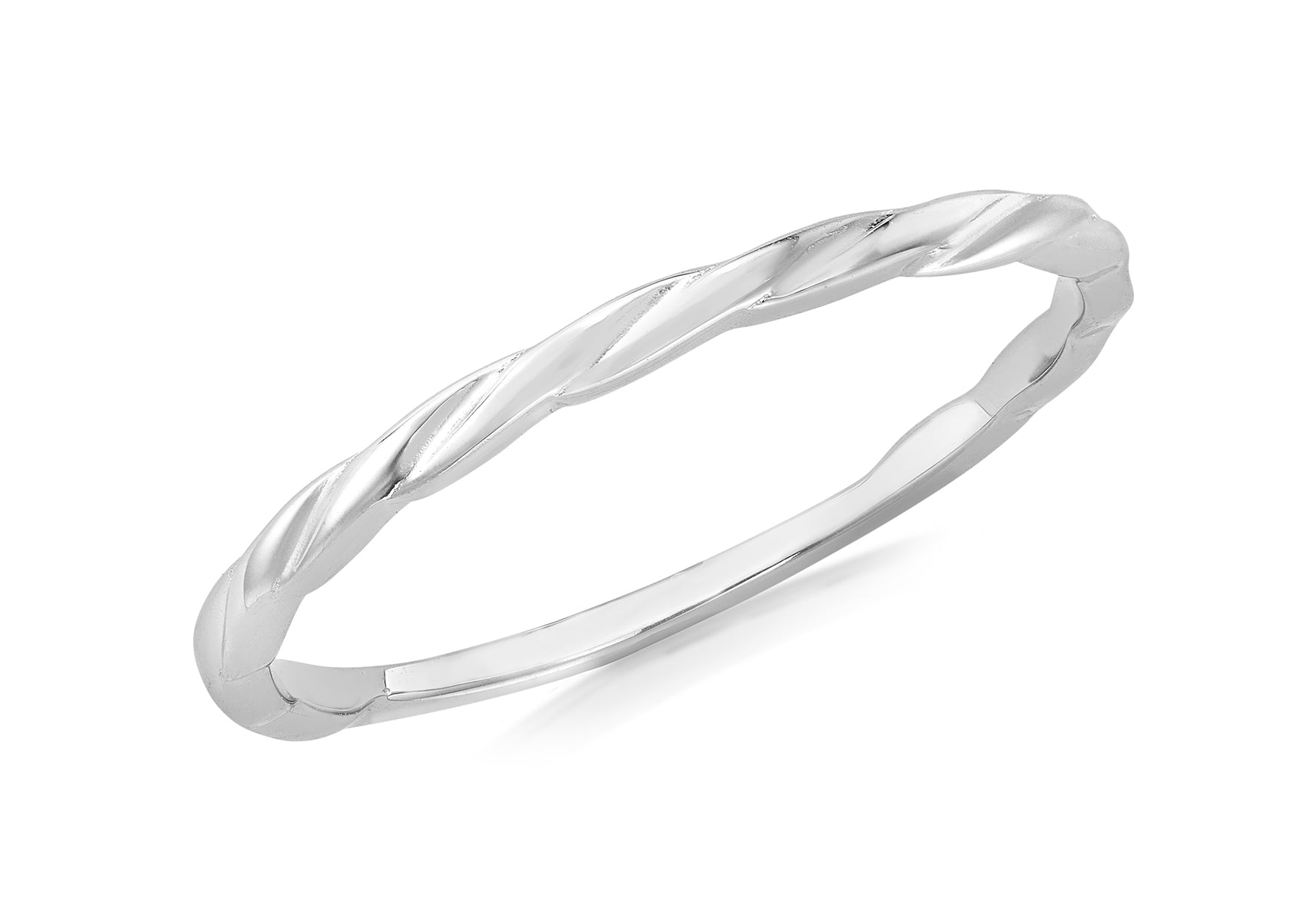 9CT GOLD TWIST STACKER RING