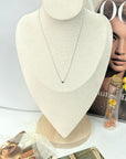 TINY HEART NECKLACE ♡ - STERLING SILVER