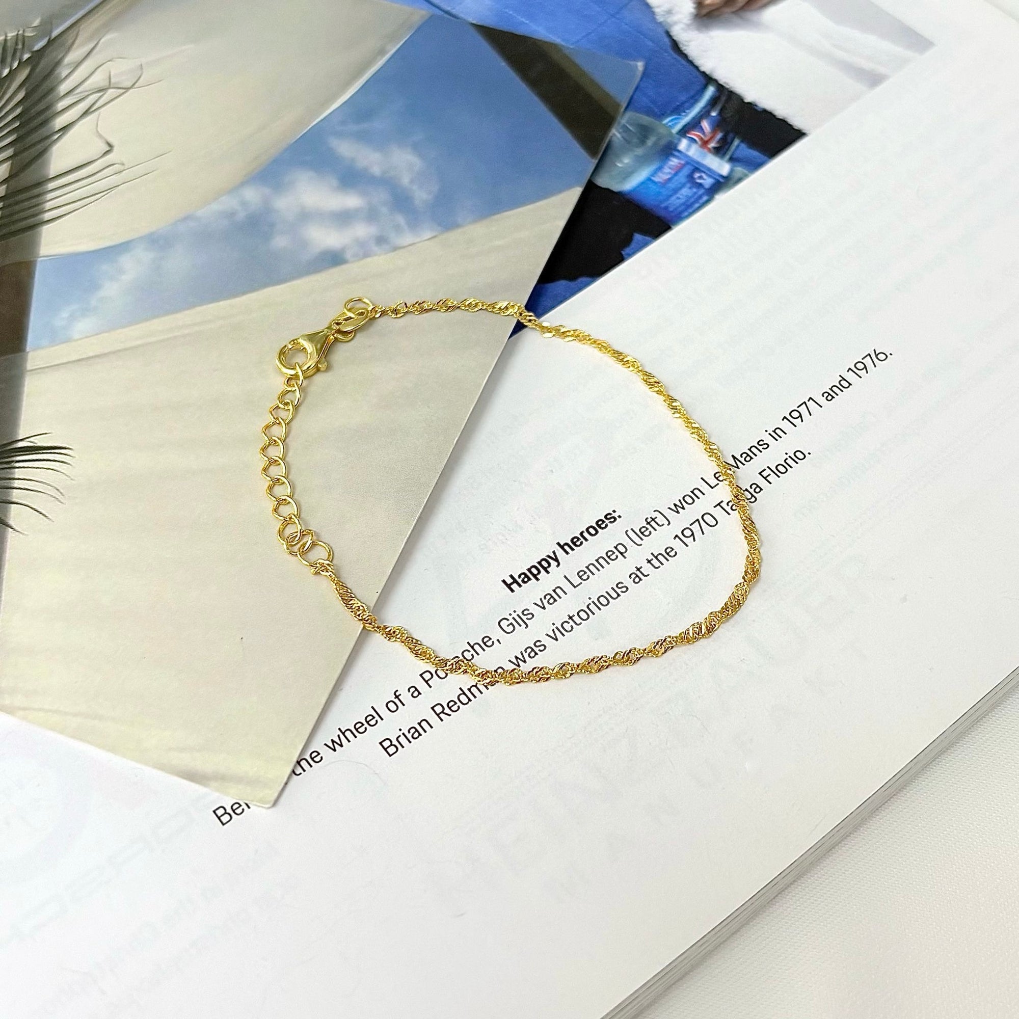 TINY TWIST BRACELET - STERLING SILVER