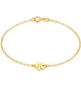 9CT PETAL BRACELET