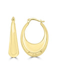 9CT LYDIA HOOP EARRINGS