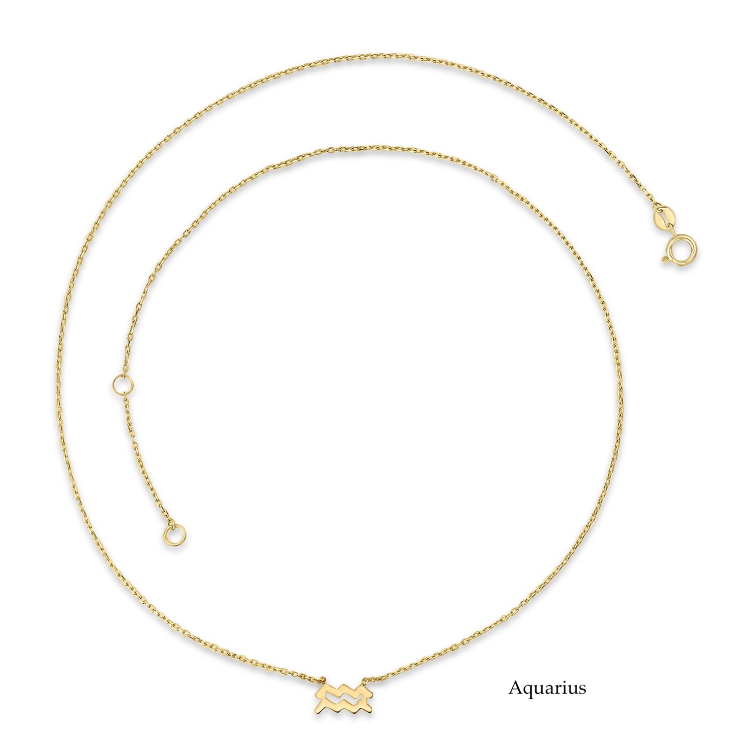 PETITIE ZODIAC NECKLACE - 9CT GOLD