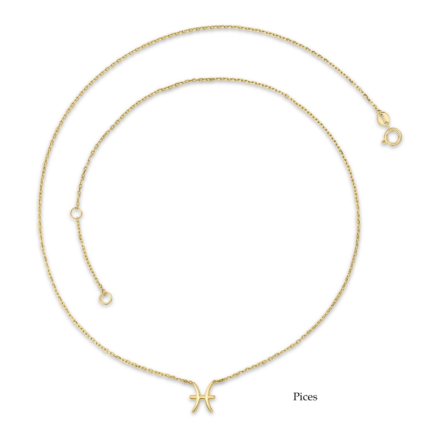 PETITIE ZODIAC NECKLACE - 9CT GOLD