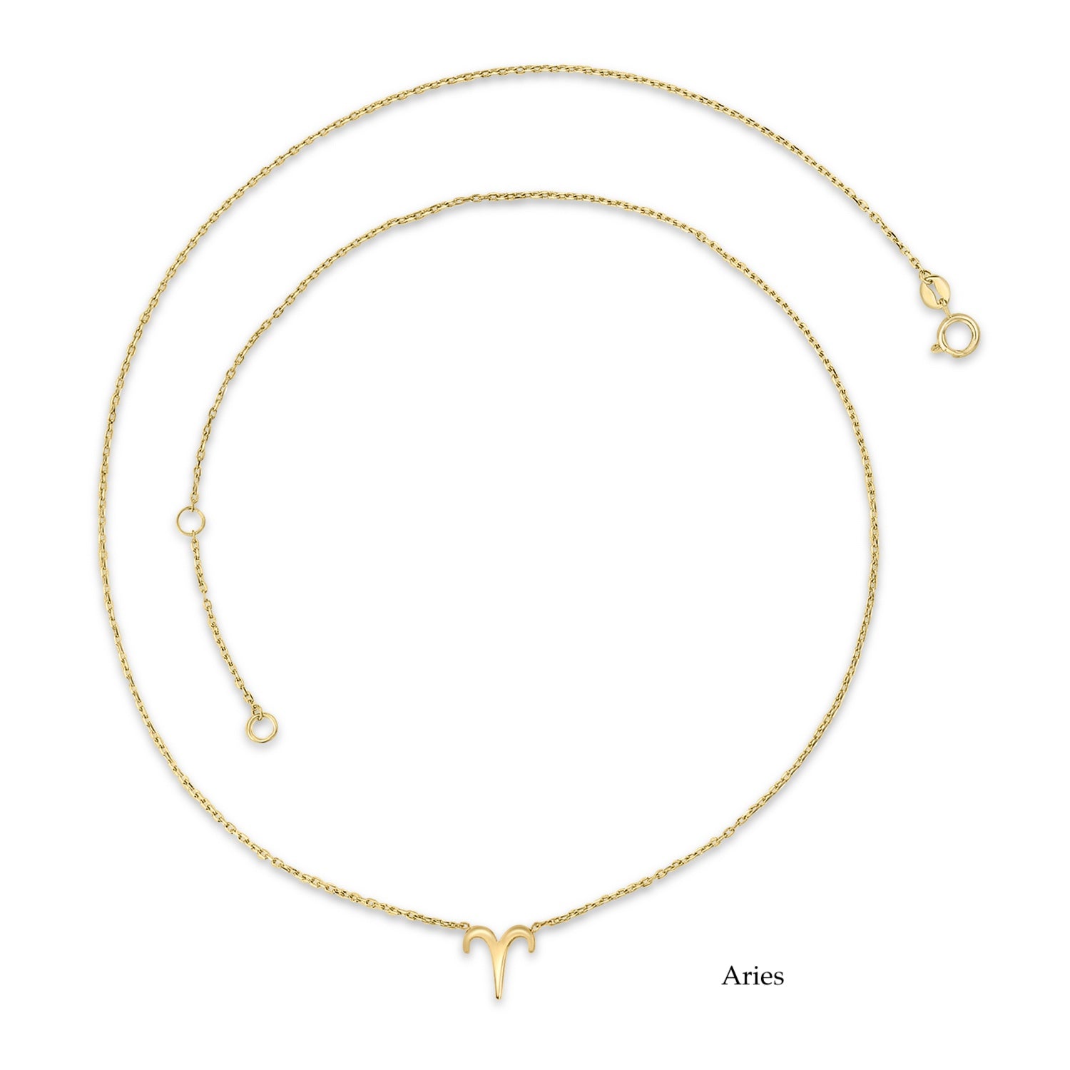 PETITIE ZODIAC NECKLACE - 9CT GOLD