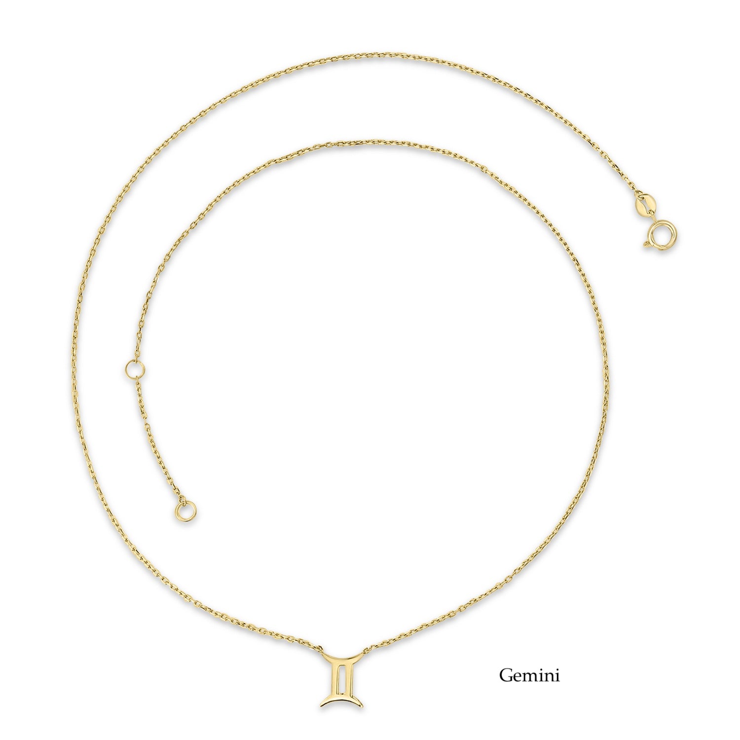 PETITIE ZODIAC NECKLACE - 9CT GOLD
