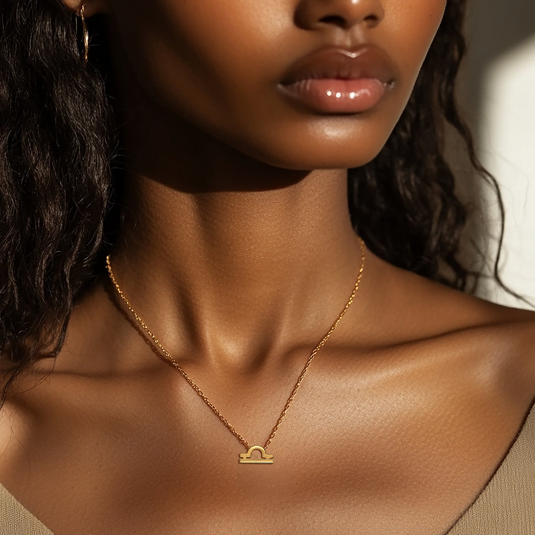 PETITIE ZODIAC NECKLACE - 9CT GOLD