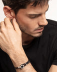 Thomas Sabo Leather Strap "Disc Black"