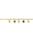 THOMAS SABO Iconic Symbols Coins Gold Bracelet