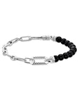 THOMAS SABO Rebel Onyx Bead Bracelet