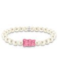 THOMAS SABO Pearl bracelet with pink Goldbears