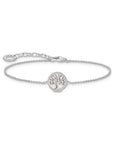 THOMAS SABO Bracelet with tree of love pendant - silver