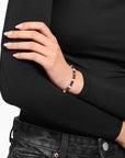 THOMAS SABO Bracelet with brown and blue beads