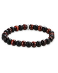 THOMAS SABO Obsidian and red tiger's eye Bracelet