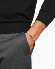 THOMAS SABO Silver armoured bracelet