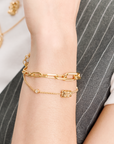 THOMAS SABO Bracelet with Gold HARIBO goldbear and zirconia
