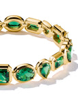 THOMAS SABO Elyndra Bracelet with Green Stones