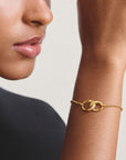 Bracelet Together with zirconia
