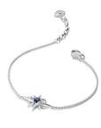 Bracelet star with blue stones
