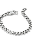 Stainless Steel Curb Chain Bracelet 7mm