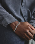 Stainless Steel Curb Chain Bracelet 7mm
