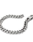 Stainless Steel Curb Chain Bracelet 9mm